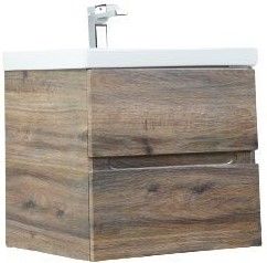 Подвесная тумба под раковину Art&Max Techno 70см дуб бомонд лофт AM-Techno-700-2C-SO-LW646